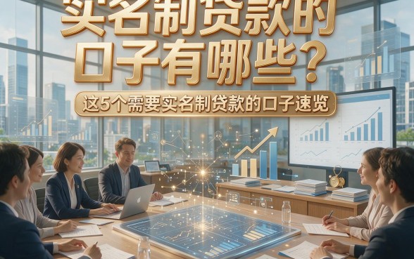 实名制贷款的口子有哪些？这5个需要实名制贷款的口子速览！