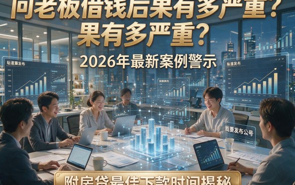 问老板借钱后果有多严重？2026年最新案例警示，附房贷最佳下款时间揭秘