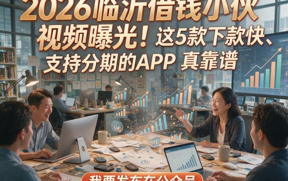 2026临沂借钱小伙视频曝光！这5款下款快、支持分期的APP真靠谱