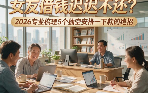 女友借钱迟迟不还？2026专业梳理5个抽空安排一下款的绝招