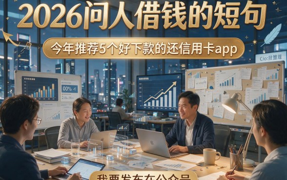 2026问人借钱的短句，今年推荐5个好下款的还信用卡app