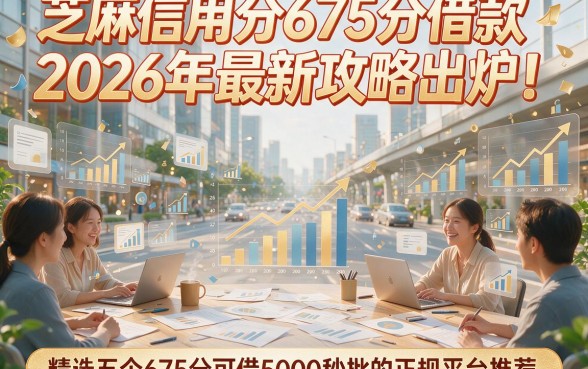 芝麻信用分675分借款2026年最新攻略出炉！精选五个675分可借5000秒批的正规平台推荐
