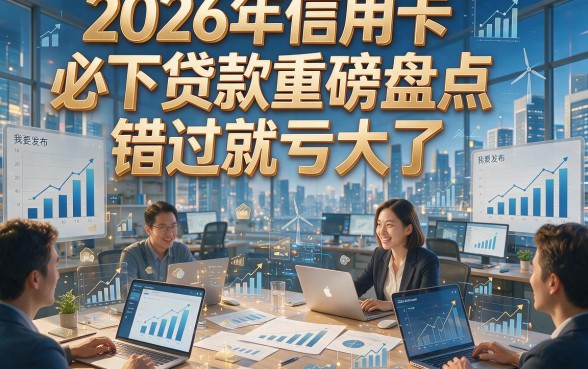 2026年信用卡必下贷款重磅盘点，错过就亏大了！