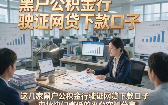 黑户公积金行驶证网贷下款口子，这几家黑户公积金行驶证网贷下款口子审批快门槛低的平台实测分享