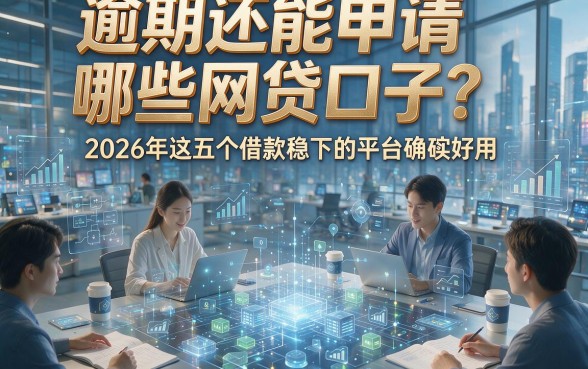 逾期还能申请哪些网贷口子？2026年这五个借款稳下的平台确实好用