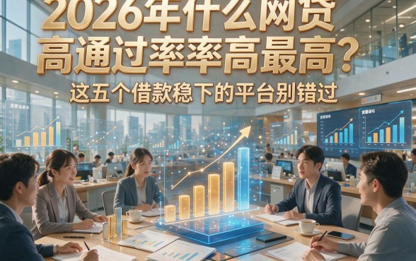 2026年什么网贷高通过率最高？这五个借款稳下的平台别错过！