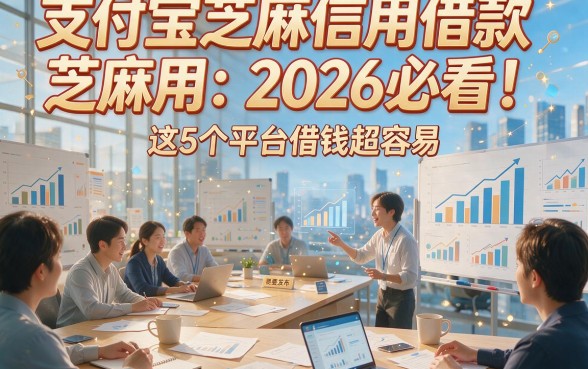 支付宝芝麻信用借款芝麻用：2026必看！这5个平台借钱超容易