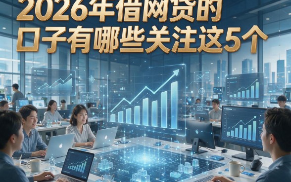 2026年借网贷的口子有哪些关注这5个，本文为您细致深挖！