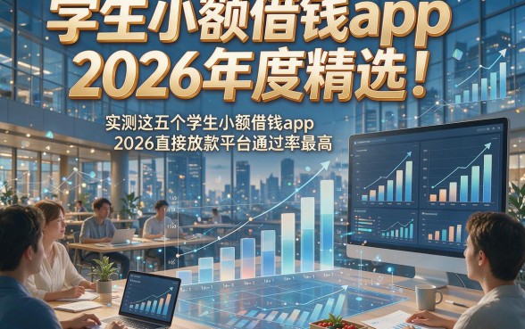 学生小额借钱app2026年度精选！实测这五个学生小额借钱app2026直接放款平台通过率最高