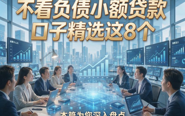 不看负债小额贷款口子精选这8个，本篇为您深入盘点！