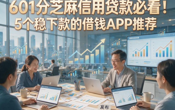 601分芝麻信用贷款必看：5个稳下款的借钱APP推荐