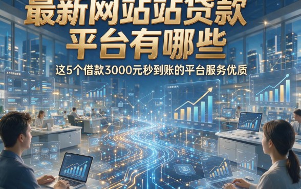 最新网站贷款平台有哪些，这5个借款3000元秒到账的平台服务优质