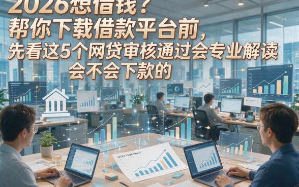 2026想借钱？帮你下载借款平台前，先看这5个网贷审核通过会不会下款的专业解读