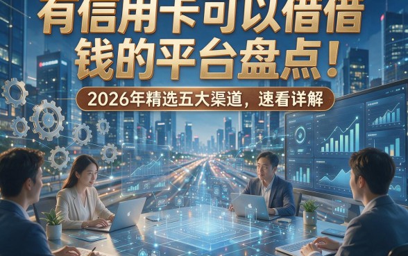 有信用卡可以借钱的平台盘点！2026年精选五大渠道，速看详解