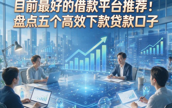 目前最好的借款平台推荐：盘点五个高效下款贷款口子