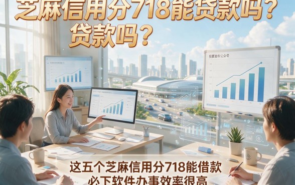 芝麻信用分718能贷款吗？实测这五个芝麻信用分718能借款必下软件办事效率很高