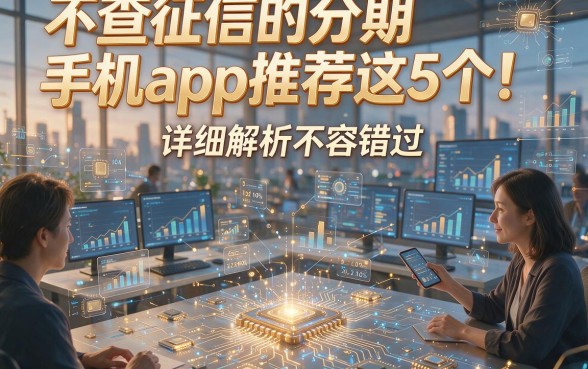 不查征信的分期手机app推荐这5个！详细解析不容错过！