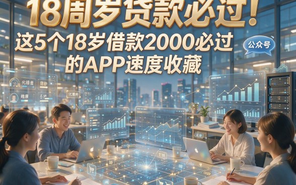 18周岁贷款必过！这5个18岁借款2000必过的APP速度收藏