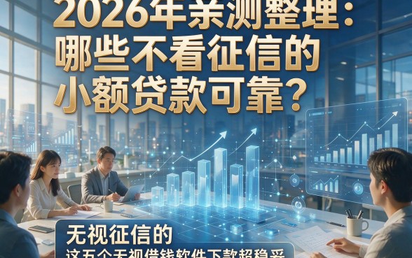 2026年亲测整理：哪些不看征信的小额贷款可靠？这五个无视征信的借钱软件下款超稳妥