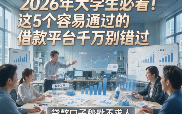 2026年大学生必看！这5个容易通过的借款平台千万别错过，贷款口子秒批不求人