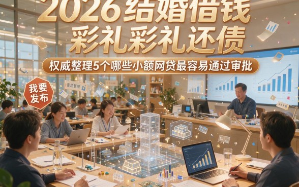 2026结婚借钱彩礼还债，权威整理5个哪些小额网贷最容易通过审批