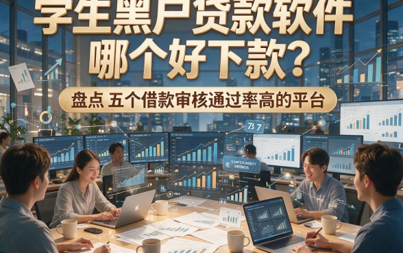 学生黑户贷款软件哪个好下款？盘点五个借款审核通过率高的平台