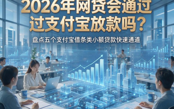 2026年网贷会通过支付宝放款吗？盘点五个支付宝借条类小额贷款快速通道