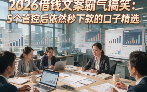 2026借钱文案霸气搞笑：5个管控后依然秒下款的口子精选