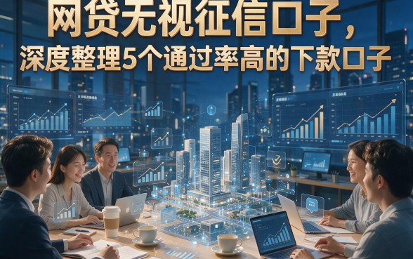 网贷无视征信口子，深度整理5个通过率高的下款口子