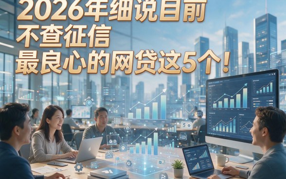 2026年细说目前不查征信最良心的网贷这5个！本文为您精心研讨！