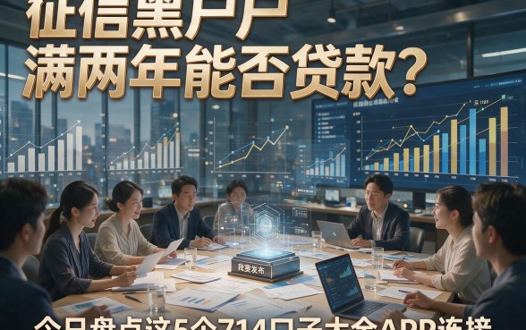 征信黑户满两年能否贷款？今日盘点这5个714口子大全APP连接