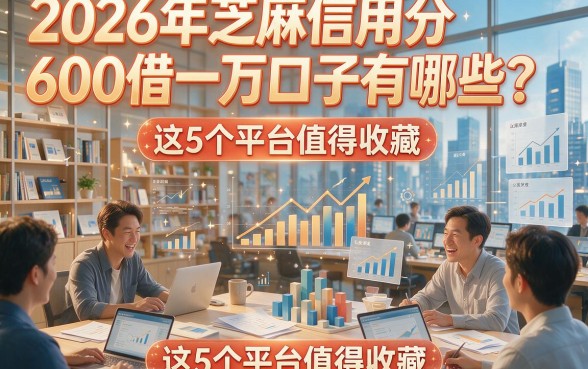 2026年芝麻信用分600借一万口子有哪些？这5个平台值得收藏！