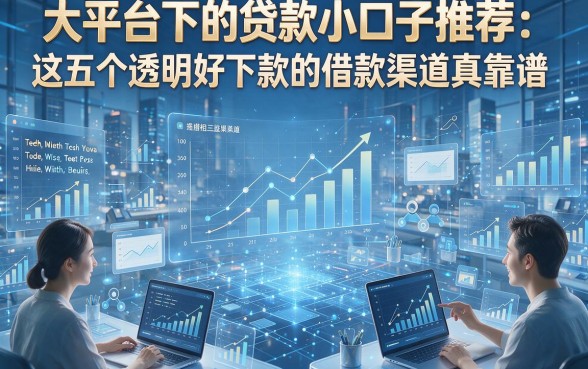 大平台下的贷款小口子推荐：这五个透明好下款的借款渠道真靠谱