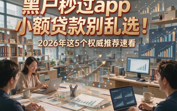 黑户秒过app小额贷款别乱选！2026年这5个权威推荐速看