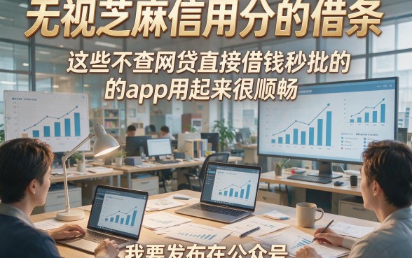 无视芝麻信用分的借条，这些不查网贷直接借钱秒批的app用起来很顺畅