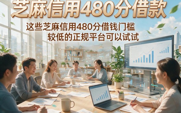 芝麻信用480分借款，这些芝麻信用480分借钱门槛较低的正规平台可以试试