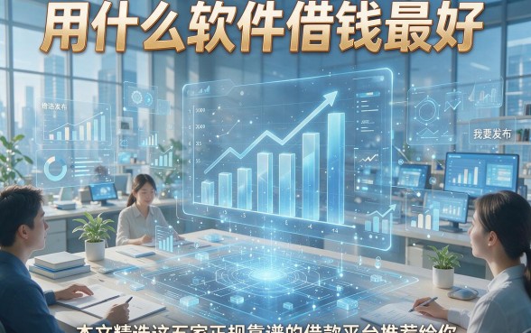 用什么软件借钱最好，本文精选这五家正规靠谱的借款平台推荐给你