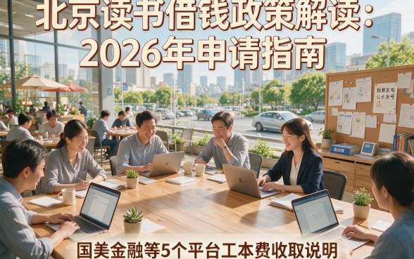 北京读书借钱政策解读：2026年申请指南及国美金融等5个平台工本费收取说明