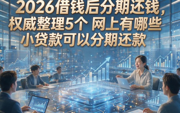 2026借钱后分期还钱，权威整理5个网上有哪些小贷款可以分期还款