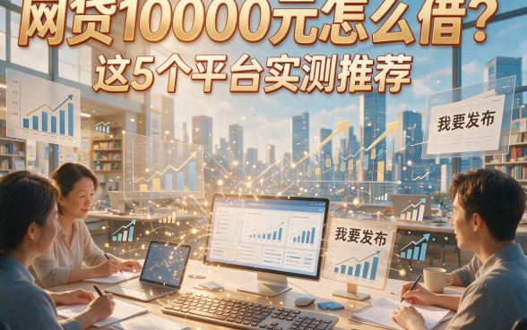 网贷10000元怎么借？这5个平台实测推荐！