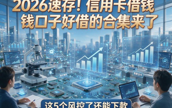 2026速存！信用卡借钱口子好借的合集来了，这5个风控了还能下款