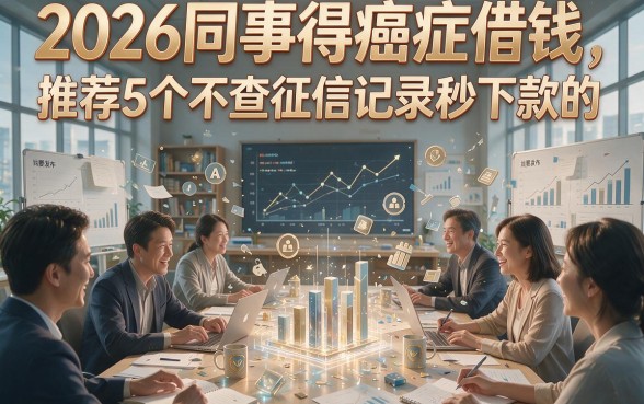 2026同事得癌症借钱，推荐5个不查征信记录秒下款的