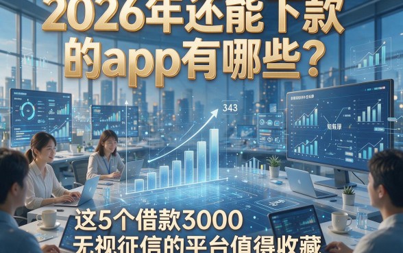 2026年还能下款的app有哪些？这5个借款3000无视征信的平台值得收藏！