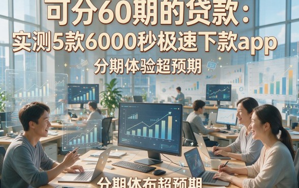可分60期的贷款：实测5款6000秒极速下款App，分期体验超预期