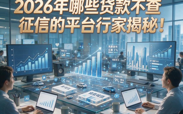 2026年哪些贷款不查征信的平台行家揭秘！本篇为您详细解析！
