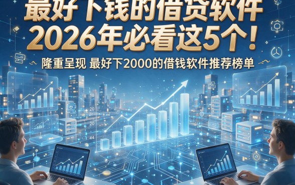 最好下钱的借贷软件2026年必看这5个！隆重呈现最好下2000的借钱软件推荐榜单