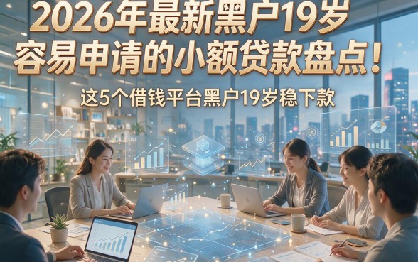 针对你提供的关键词和原标题风格，以下是一个新标题：2026年最新黑户19岁容易申请的小额贷款盘点！这5个借钱平台黑户19岁稳下款