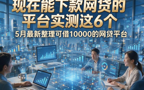 现在能下款网贷的平台实测这6个，5月最新整理可借10000的网贷平台