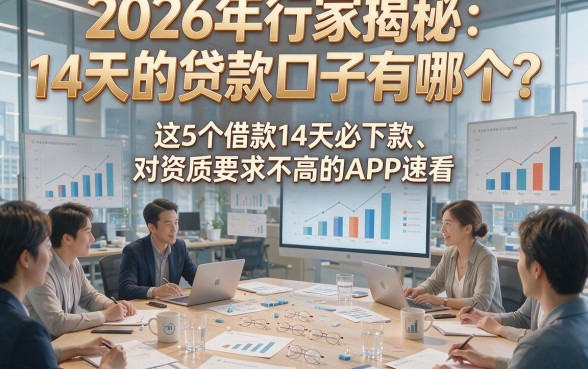 2026年行家揭秘：14天的贷款口子有哪个？这5个借款14天必下款、对资质要求不高的APP速看
