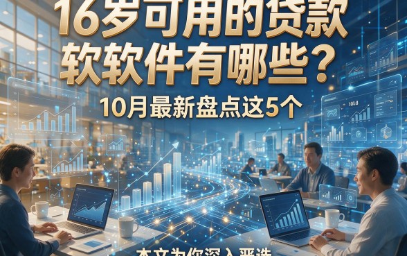 16岁可用的贷款软件有哪些？10月最新盘点这5个，本文为你深入严选！